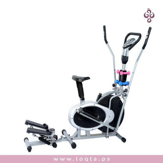 جهاز أوربتراك تمرين بدنى كامل يتحمل وزن 120 مقعد قابل للتعديل عداد رقمي - متجر لقطة