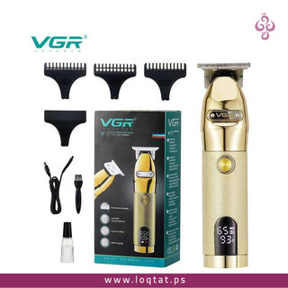 ماكينة حلاقة رجالي من  VGR  V275 قابلة للشحن لاسلكية شاشة ديجيتال