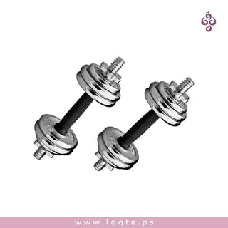 شنطة أوزان 30 كيلو لتقوية وشد العضلات ونزول الوزن قوالب وزن دائرية بأوزان مختلفة