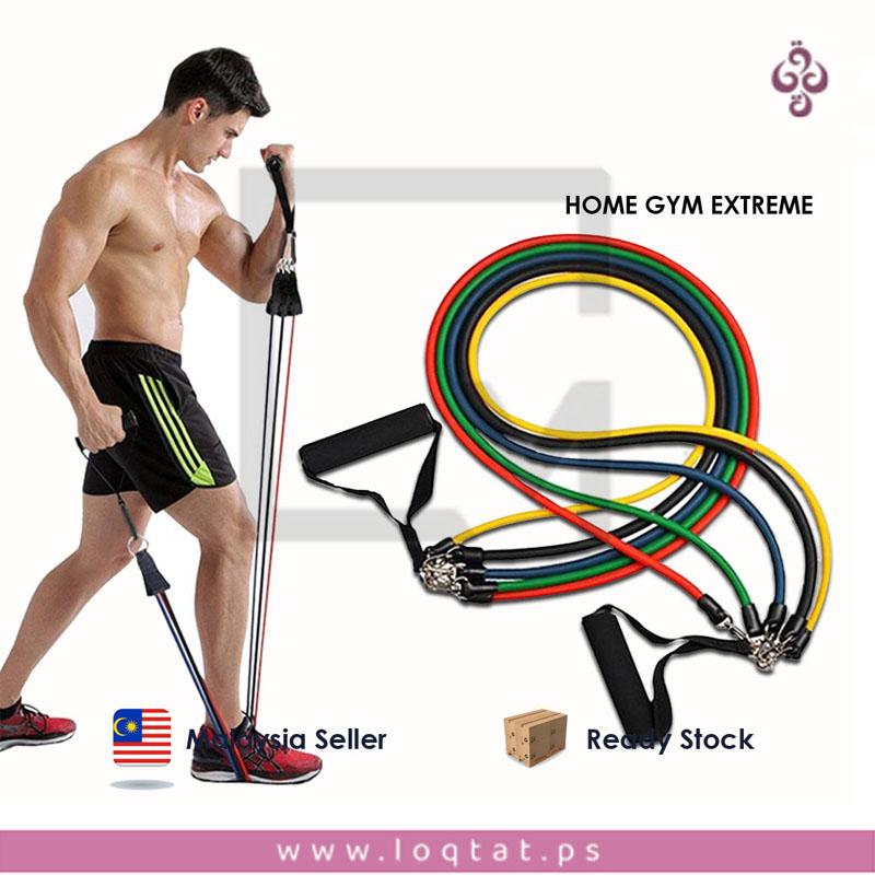 أحزمة التمارين من BHMS-SK01 عالية الجودة للتدريبات المنزلية و اليوغا 11 قطعة