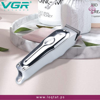 ماكينة حلاقة رجالي  من VGR V-071 لحلاقة الرأس والذقن شفرة دقيقة مقاومة للصدأ