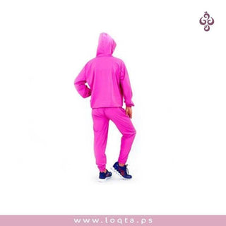 بدلة ساونا من  Sibote ST-2052 جاكيت بأكمام طويلة وسحاب مع بنطلون بمقابض مطاطية - متجر لقطة