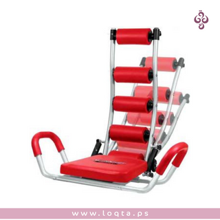 كرسي AB Rocket لتمارين البطن والجوانب مسند ظهر مبطن مقعد قابل للدوران