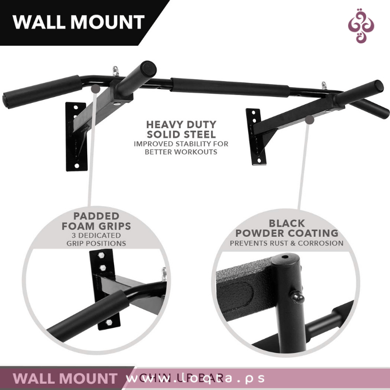 عقلة حائط حديد FITNESS MANIAC-SK2021 لأداء التمارين الرياضة فولاذ مقاوم للصدأ