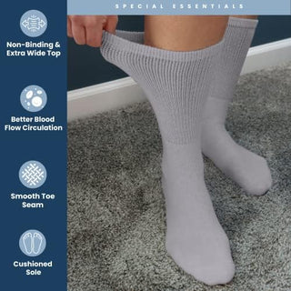 جوارب طبية من Cottonil صناعة مصرية قطن صافي سادة لراحة تامة رجالي ونسائي