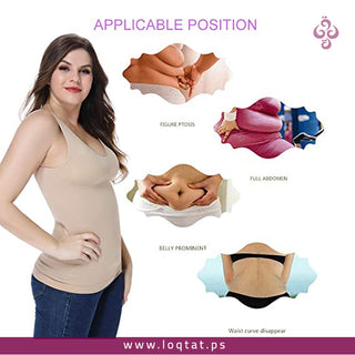 شباح مشد نسائي لاخفاء بروز البطن وشد الترهلات خامة مريحة ناعمة