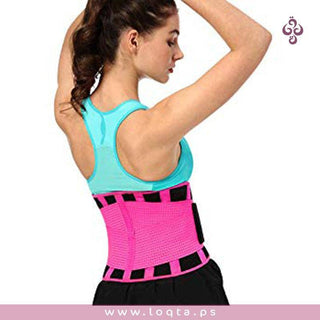 حزام الخصر Sibote RS-0033 الحراري لمزيد من التعرق لنحت الخصر وحرق دهون البطن ودعم الظهر - متجر لقطة