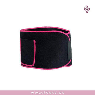 حزام البطن والخصر الحراري لرسم الجسم وحرق الدهون جيب خاص للموبايل استخدام يومي - متجر لقطة