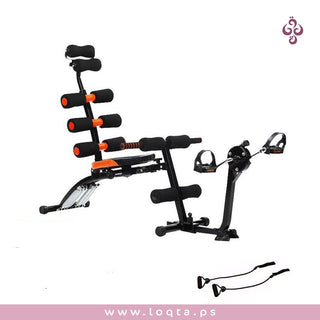 جهاز Six pack care تمارين للجسم كامل ونزول الوزن وسادة مقعد دواسة للقدمين