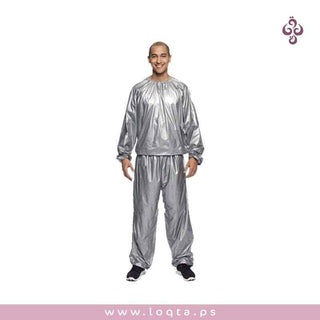 بدلة الساونا الحرارية قطعتين لتخفيف الوزن واذابة الدهون بالتعرق لجسم رشيق مريحة جدا - متجر لقطة