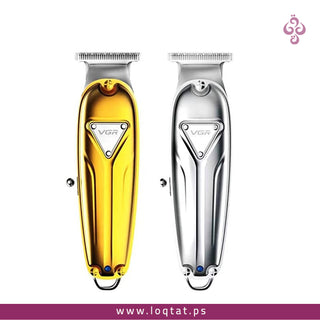 ماكينة حلاقة رجالي من VGR V056 كهرباء وبطارية قابل لاعادة الشحن 4 رؤوس