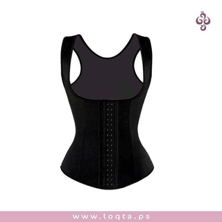 مشد كولومبي 6501حراري نسائي للتخلص من دهون البطن ورسم الخصر حمالات كتف - متجر لقطة