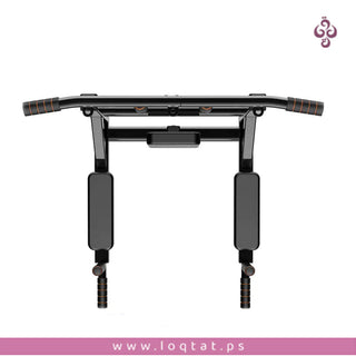 بار رياضي لأداء التمارين هيكل فولاذي شديد التحمل مقابض فوم مبطنة