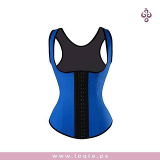 مشد كولومبي نسائي 6501 من ألياف اللاتكس والقطن لحرق دهون البطن والخصر - متجر لقطة