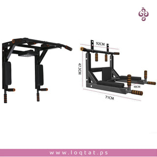 عقلة الحائط لتدريبات القوة وبناء العضلات مع رسم الجسم فولاذ متين ومستقر