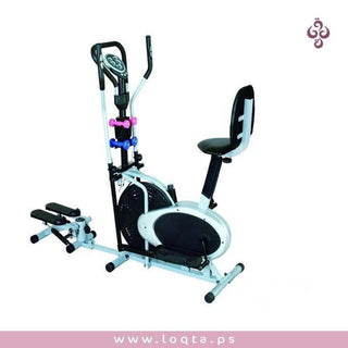 جهاز أوربتراك تمرين بدنى كامل يتحمل وزن 120 مقعد قابل للتعديل عداد رقمي - متجر لقطة