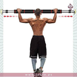 عقلة الباب الرياضية لممارسة تمارين القوة وبناء العضلات فولاذ مقاوم للصدأ 100 سم