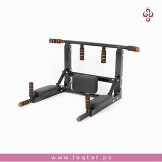 بار لأداء التدريبات والتمارين الرياضية للجسم كامل سهلة التثبيت والازالة