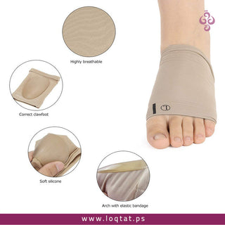 جوارب فلات فوت من SAMSON FC-4014 راحة قصوى للقدمين وتصحيح للتقوس