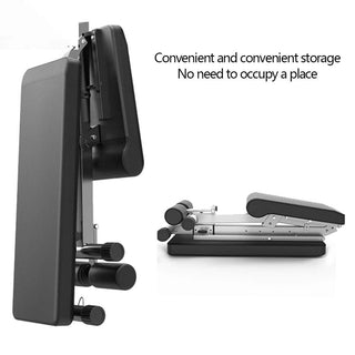 بنش تمارين رياضية لممارسة تمارين الأثقال قابل للطي فولاذ قوي