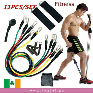 أحزمة تمارين قابلة للتعديل من BHMS لتدريب عضلات الجسم 5 ألوان مختلفة