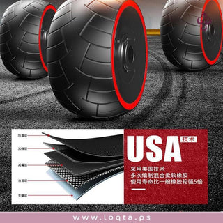 عجلة تمارين اللياقة البدنية خفيفة وسهلة الحمل لتمارين اليدين والساقين والخصر