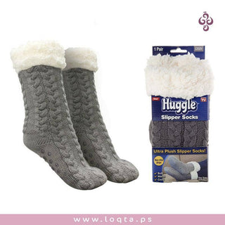 جوارب شتوية دافئة ومريحة جدا صوف ناعم ومبطن فرو موديلات عصرية ون سايز - متجر لقطة