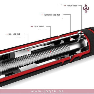 عقلة الباب الرياضية لممارسة تمارين القوة وبناء العضلات فولاذ مقاوم للصدأ 100 سم