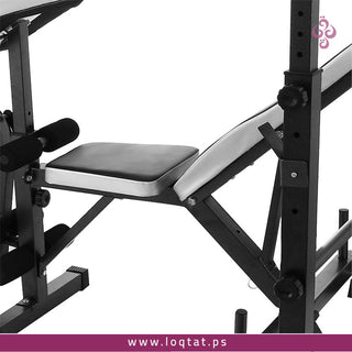 بنش رياضي لأداء تمارين اللياقة البدنية  تصميم شديد التحمل قابل للطي