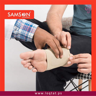 جوارب فلات فوت من SAMSON FC-4014 راحة قصوى للقدمين وتصحيح للتقوس