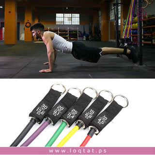 أحزمة التمارين من BHMS-SK01 عالية الجودة للتدريبات المنزلية و اليوغا 11 قطعة