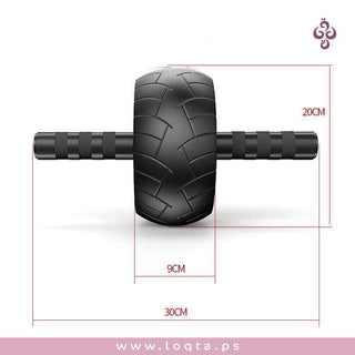 عجلة التمارين الرياضية لجسم مثالي مواد متينة مقابض مطاطية قوية خفيفة الوزن - متجر لقطة