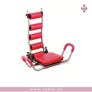 كرسي AB Rocket لتمارين البطن والجوانب مسند ظهر مبطن مقعد قابل للدوران