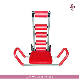 كرسي AB Rocket لتمارين البطن والجوانب مسند ظهر مبطن مقعد قابل للدوران