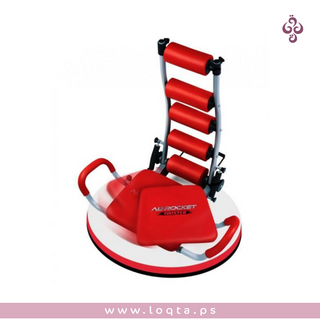 كرسي AB Rocket لتمارين البطن والجوانب مسند ظهر مبطن مقعد قابل للدوران