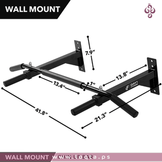 عقلة حائط حديد FITNESS MANIAC-SK2021  لأداء التمارين الرياضة فولاذ مقاوم للصدأ