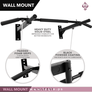 عقلة حائط حديد FITNESS MANIAC-SK2021  لأداء التمارين الرياضة فولاذ مقاوم للصدأ